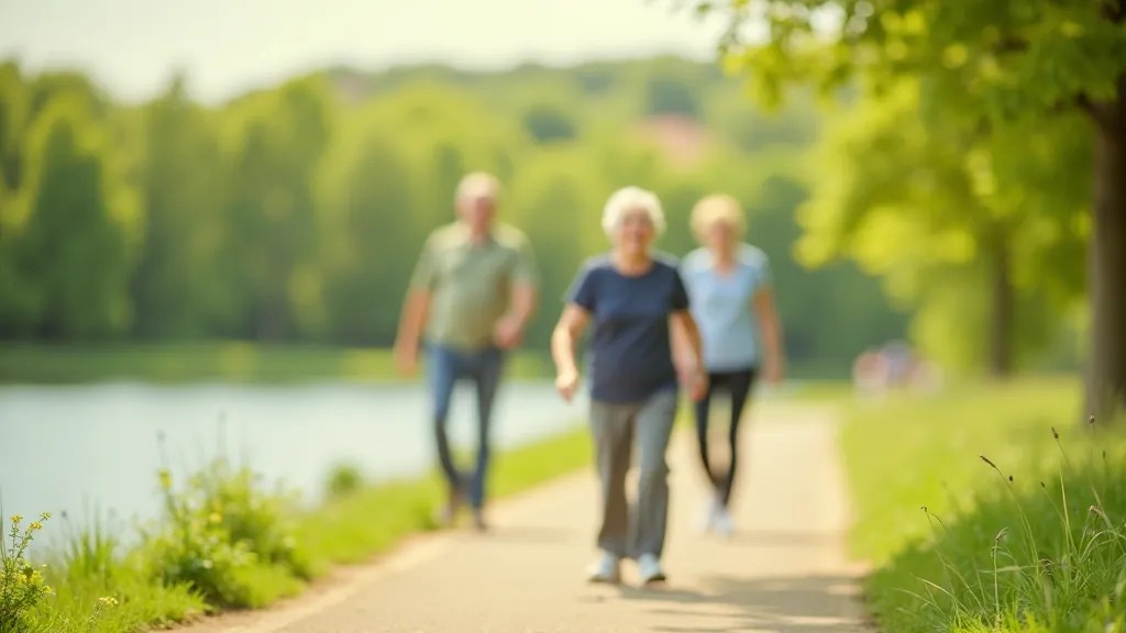 Seniori aktīvi pavada laiku ārā, staigājot un vingrojoties pie Ventas rumba promenādes
